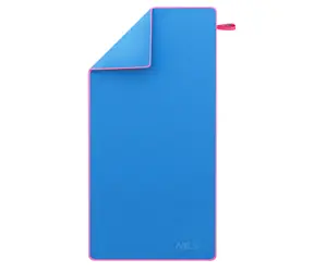 NILS NCR13 Mikrofaserhandtuch blau/rosa