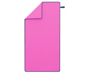 NILS NCR13 Mikrofaserhandtuch rosa/dunkelblau