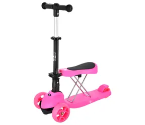 NILS Fun HLB12 2in1 Kinderroller, pink