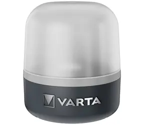 Varta Dynamo Latern Taschenlampe mit Kurbel zum manuellen Laden + USB-C / 50 lm / 350 mAh / 2 Modi / IP54