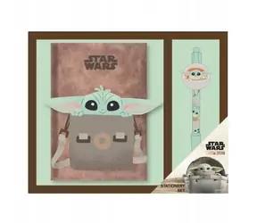 Cerdá Star Wars The Mandalorian Schreibwarenset Grogu / Tagebuch + Zubehörset