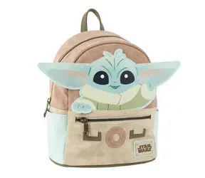 Cerdá Star Wars The Mandalorian Rucksack braun mit Grogu
