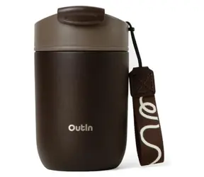Outin Reisebecher Terra Brown / Thermobecher / 0,35 l