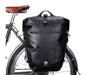 Ausgepackt - Rhinowalk X21669 Fahrradtasche unter dem Sattel für Gepäckträger 27L / ausgepackt