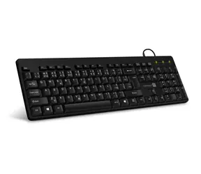 Connect IT Standard schwarz / Office-Tastatur / CZ&SK-Layout / USB / 1,8 m