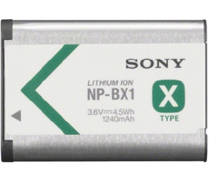Akku Sony NP-BX1 / Akku / LI- ION/ 1240 mAh / grau