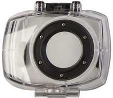 Rollei Racy Unterwassergehäuse / Wasserdichtes Unterwassergehäuse für Rollei Racy Full HD Kamera / Bis 10m Tiefe / Transparent