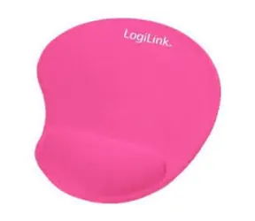 LogiLink - Gel-Mauspad - ergonomisch / rosa