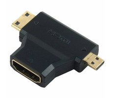 PremiumCord HDMI-Adapter auf Mini-HDMI Typ C und Micro-HDMI Typ D