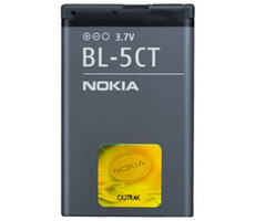 Akku Nokia BL-5CT / Li- ION / 1050 mAh / für Nokia 5220, 6303c, 3720c / Bulk