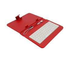 Airen AiTab Leather Case 1 Hülle für 7" Tablet rot / mit USB-Tastatur / CZ / SK