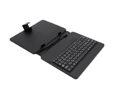 Airen AiTab Leather Case 2 Ledertasche für 8" Tablet schwarz / mit USB-Tastatur / CZ / SK