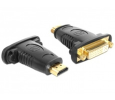 DeLock Adapter HDMI Stecker auf DVI 24+5 Pin Buchse