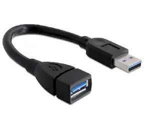 DeLock Kabel USB 3.0 A Stecker - Buchse 15 cm