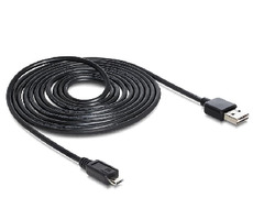 DeLock Kabel Easy USB 2.0 A Stecker > USB 2.0 Micro B Stecker 3 m