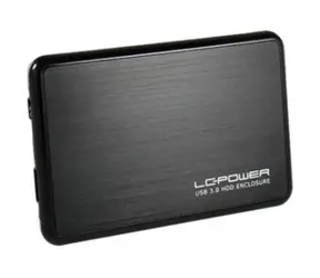 LC Power LC-25BUB3 Box für 2,5" HDD SATA / USB 3.0 / Schwarz