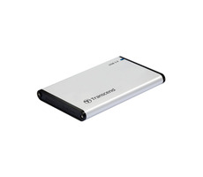 Transcend StoreJet externer Rahmen für 2,5" HDD SATA / USB 3.0 / Silber