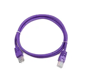 Gembird UTP CAT5E 1 m lila / Patchkabel / mit Schutz