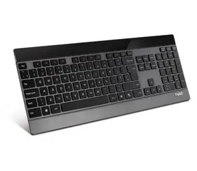 Rapoo E9270p 5G / kabellose Tastatur / Touch-Multimedia-Oberfläche / ultraschlank / schwarz