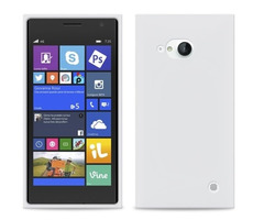 Hülle aus Puro Silikon für Nokia Lumia 730 / transparent