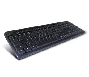 C-tech KB-102M Multimedia Slim / CZ/ SK / USB / Schwarz