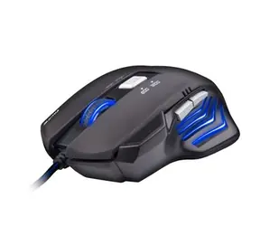 C-tech Akantha Gaming-Maus / 6 Tasten / 2400DPI / 2m / Schwarz