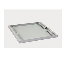 Triton Regal mit Perforation 1HE/850mm (RAB- UP-850-A4) schwarz / Tragkraft 80kg