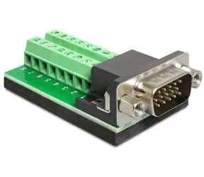 DeLock Adapter VGA Stecker <-> Klemmblock 16 Pins