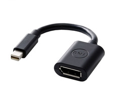 DELL Adapter Mini DisplayPort (M) auf DisplayPort (F) / schwarz
