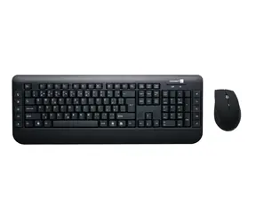 Connect IT Combo schwarz / Set kabellose Tastatur + Maus / CZ + SK-Layout / USB / 1600DPI