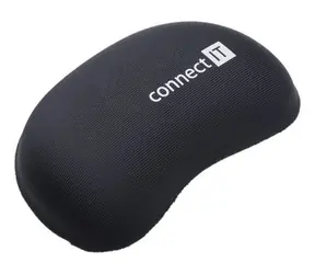 Connect IT Handballenauflage vor der Maus aus Memory-Schaum schwarz