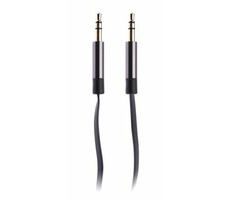 Connect IT CI-467 Wirez 3,5mm Klinkenkabel (M) - (M) 2m schwarz / flach