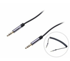 Connect IT Wirez 3,5mm Klinkenkabel (M) - (M) 1,8m schwarz / verdrillt 