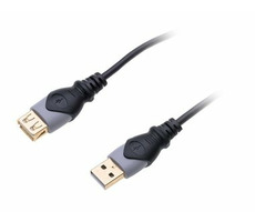 Connect IT Wirez USB A - USB A Kabel (M) - (F) 1,8 m schwarz 
