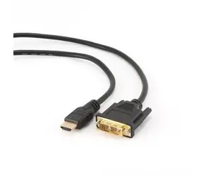 Gembird HDMI - DVI-Stecker-Stecker-Kabel 1,8 m / vergoldete Anschlüsse 18+1