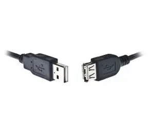 Gembird USB 2.0 Kabel AA 1,8 m schwarz