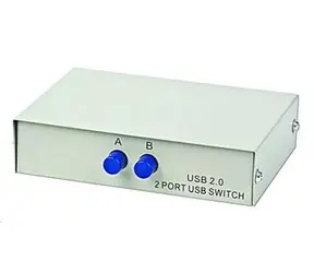 Gembird manueller USB-Datenschalter für 2 Geräte