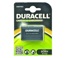 Duracell Akku - DR9700A für Sony NP-FH30 / schwarz / 650 mAh / 7,4Vs