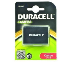 Duracell Akku - DR9967 für Canon LP-E10 / Schwarz / 1020 mAh / 7,4 V