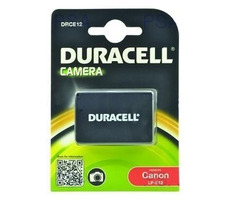 Duracell Akku - DRCE12 für Canon LP-E12 / schwarz / 600mAh / 7,2V