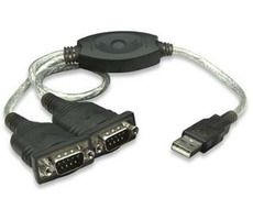 Manhattan Konverter USB 1.1 / Seriell (2 x RS232)
