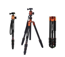 Rollei Stativ C5i / Tragkraft 8kg / Ausgefahren 159 cm / Orange