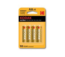 Kodak ULTRA DIGITAL AA-Alkalibatterien / 4 Stück / Blister