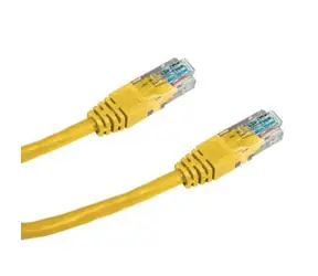 DATACOM Patchkabel UTP CAT5E 0,25m gelb