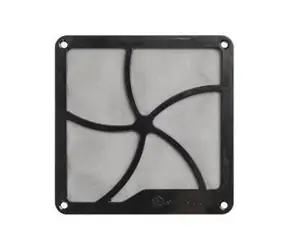 Silverstone SST-FF122B / Gitter mit Staubfilter / für 120-mm-Lüfter / magnetische Befestigung