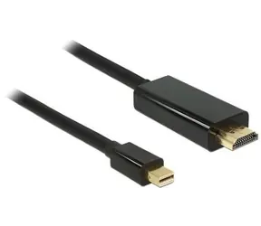 DeLock Kabel Mini Displayport 1.2 Stecker auf High Speed HDMI A Stecker 4K 1 m