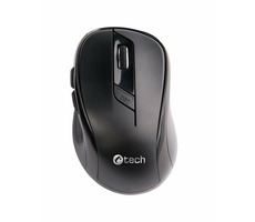 C-tech WLM-02 kabellose Maus / 1600 DPI / 6 Tasten / USB-Nano-Empfänger / schwarz