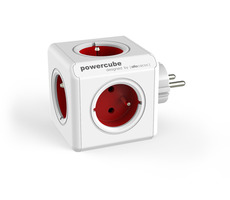 PowerCube Original rot / 5 Steckdosen