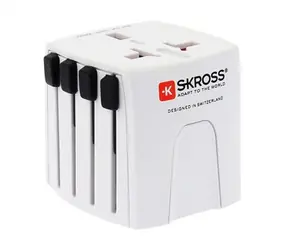 SKROSS Reiseadapter MUV Micro / 2,5A max. / universell für 150 Länder