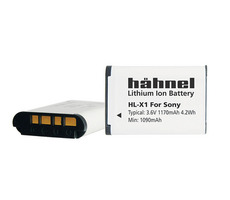 Hähnel HL-X1 / kompatibler Akku Sony NP-BX1 / 1170mAh / 3,6V / 4,2Wh